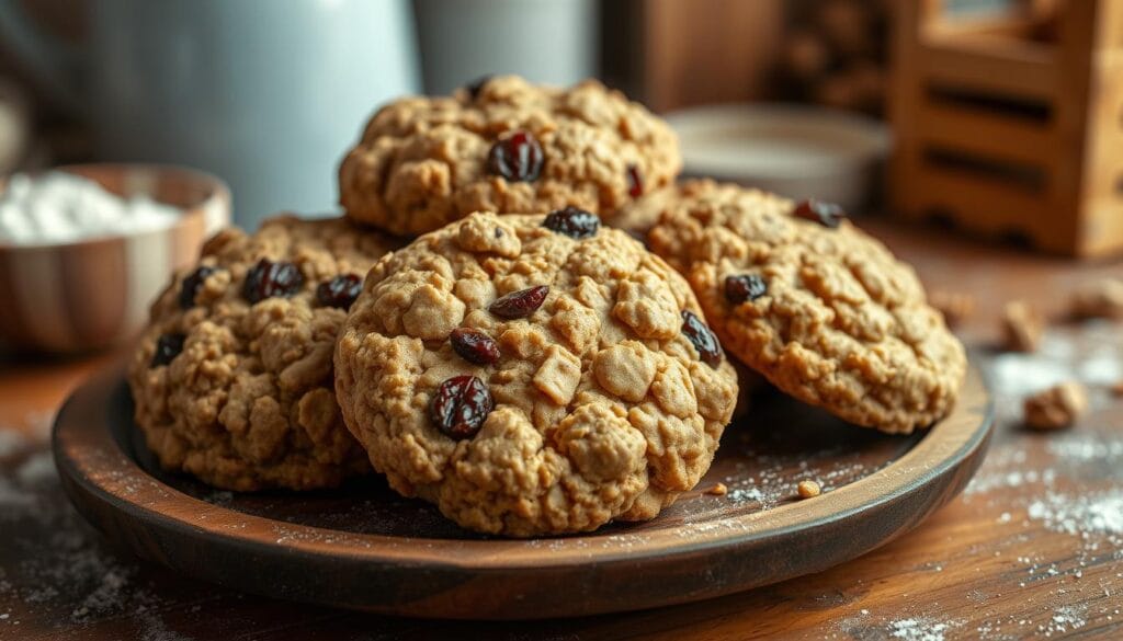 chewy oatmeal cookies