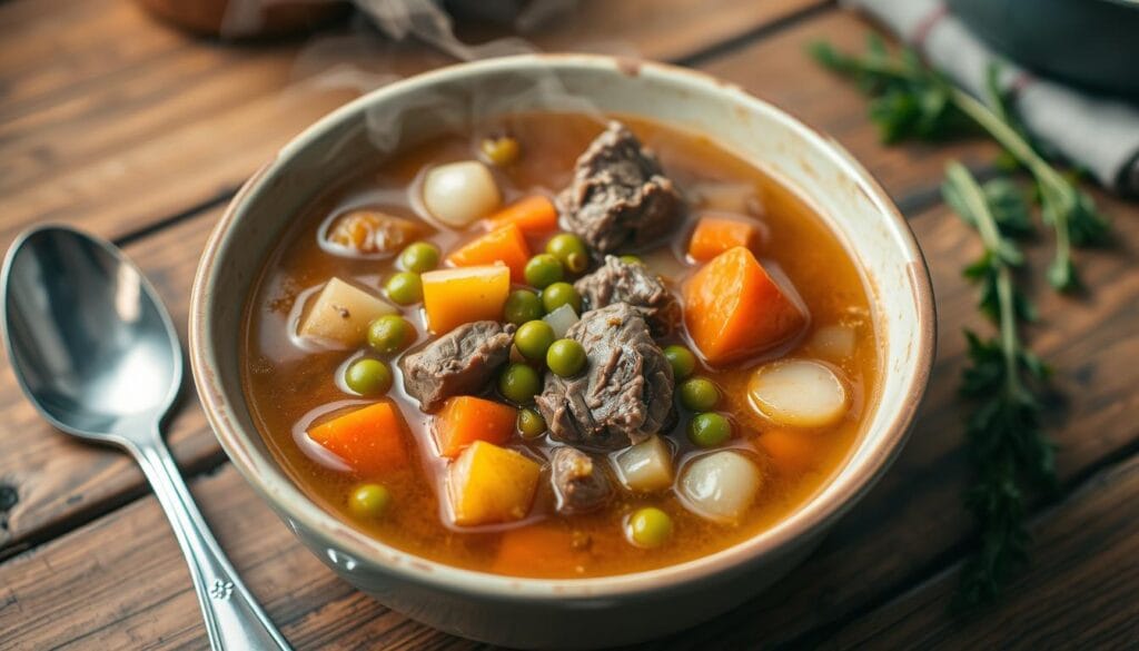 classic beef vegetable soup