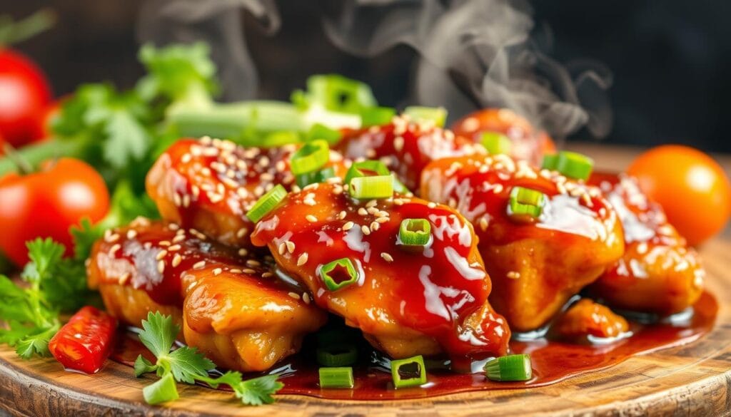 delicious air fryer teriyaki chicken