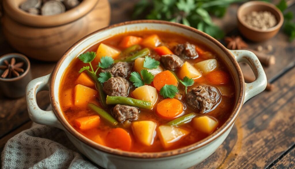 easy beef vegetable soup