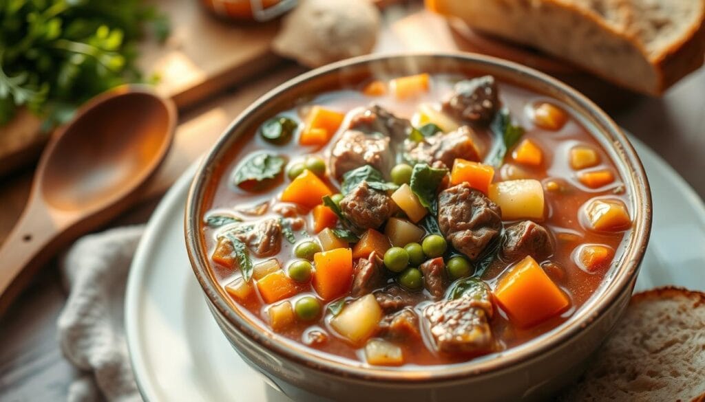 hearty beef vegetable soup