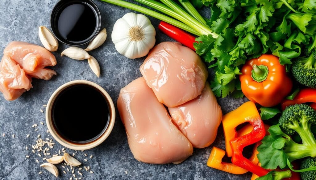 homemade air fryer teriyaki chicken ingredients