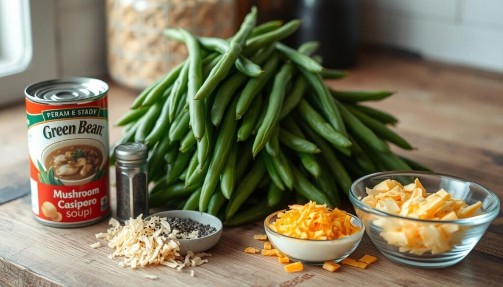 homemade green bean casserole ingredients