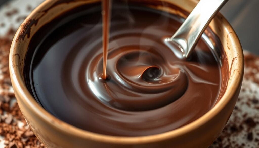 melting chocolate