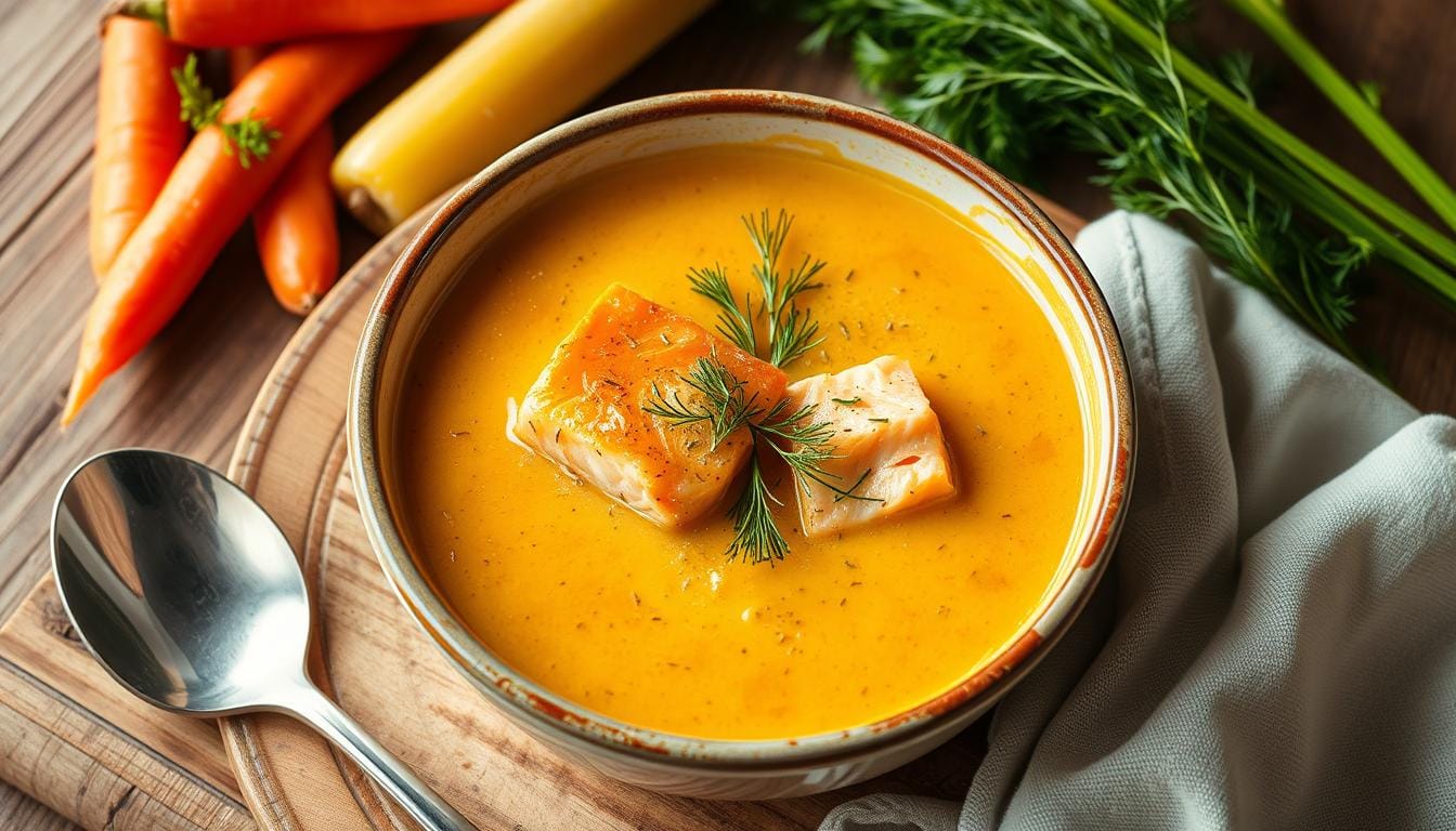 salmon soup recipe