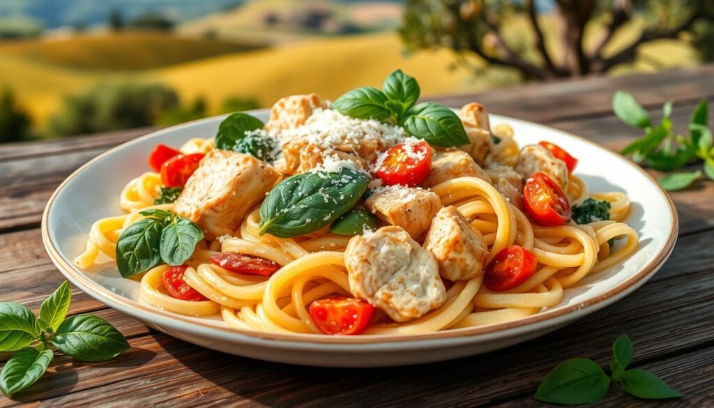 tuscan chicken pasta