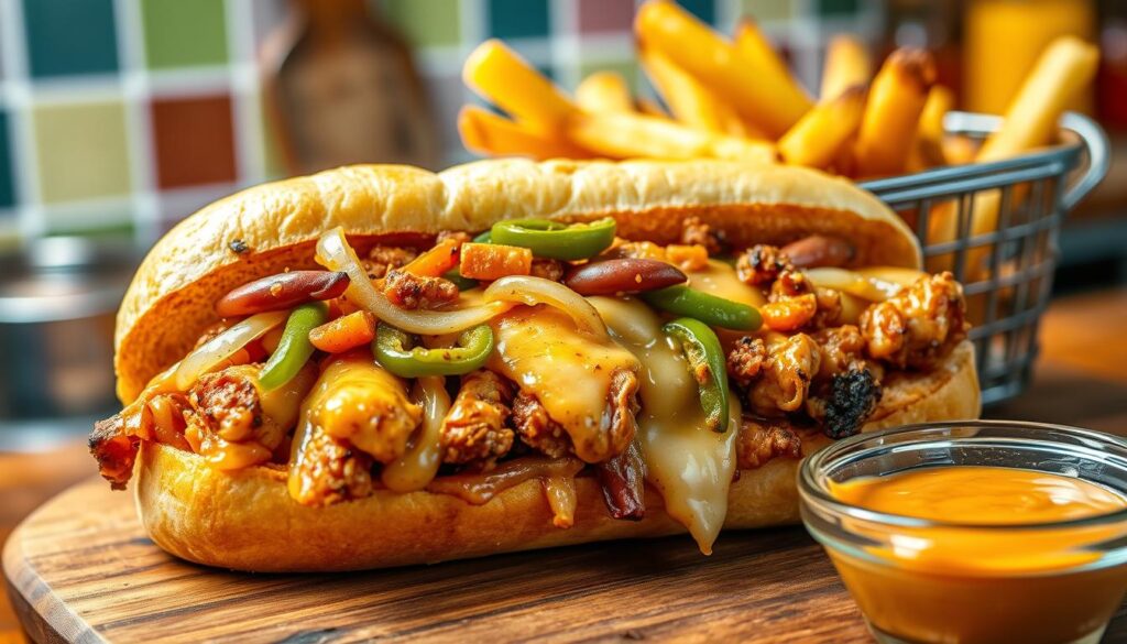 Chicken Philly Cheesesteak