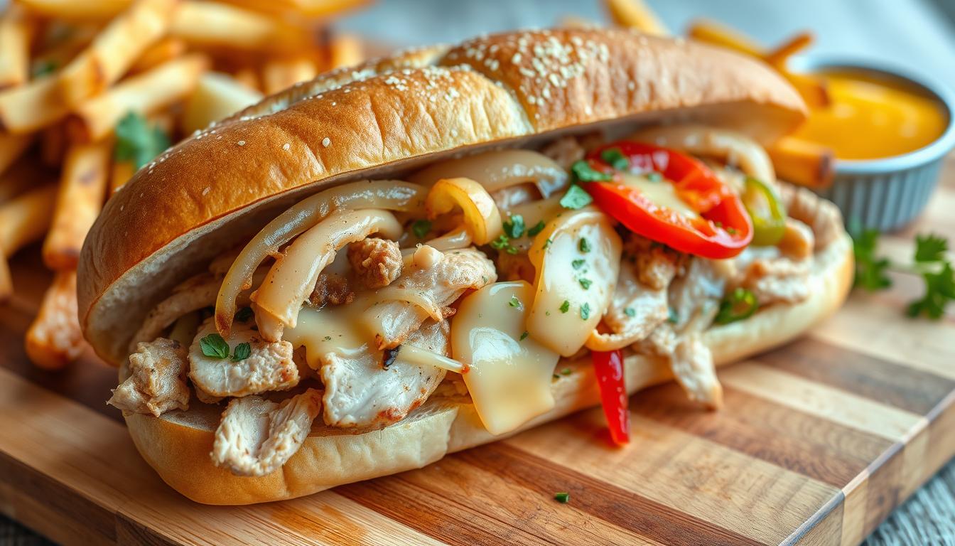 chicken philly cheesesteak recipe