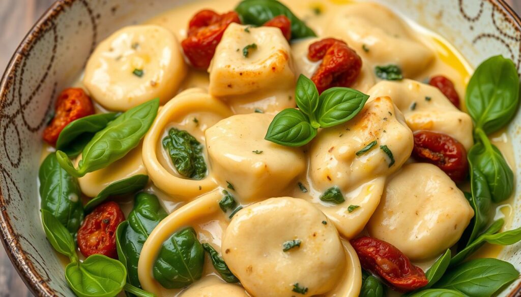 creamy marry me chicken tortellini sauce