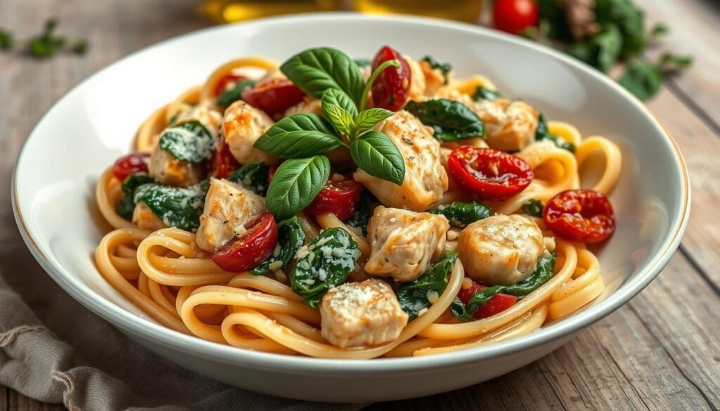 creamy tuscan chicken pasta recipes