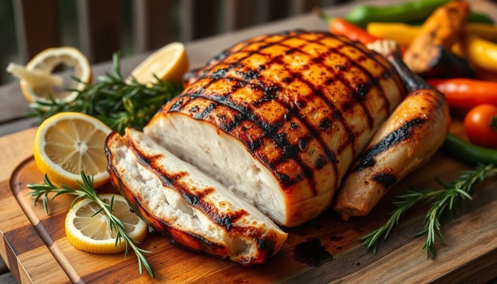 grilled turkey breast