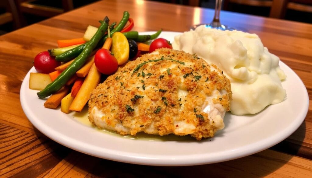 longhorn steakhouse parmesan crusted chicken