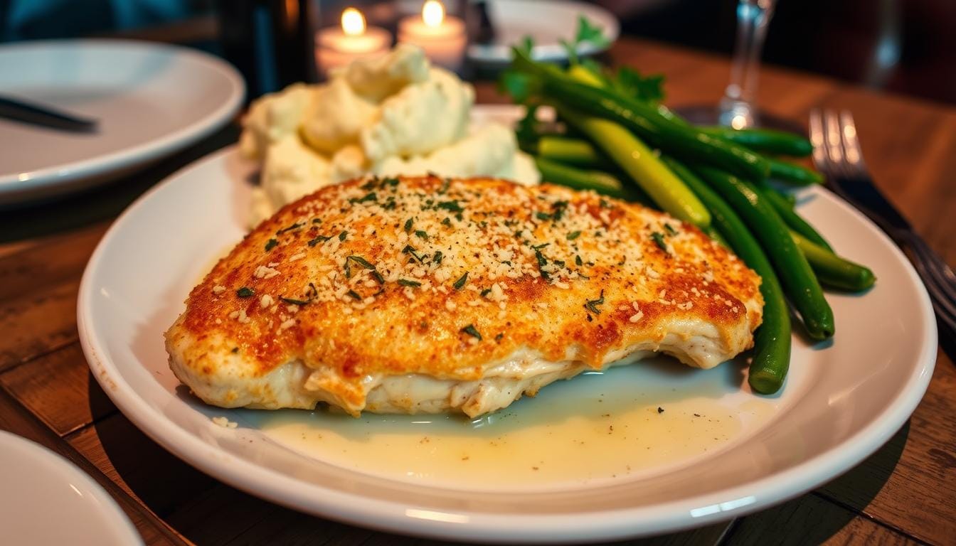 longhorn steakhouse parmesan crusted chicken