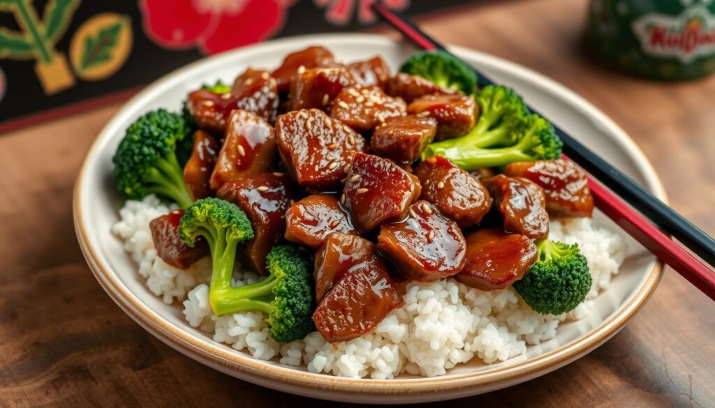 panda express beef and broccoli