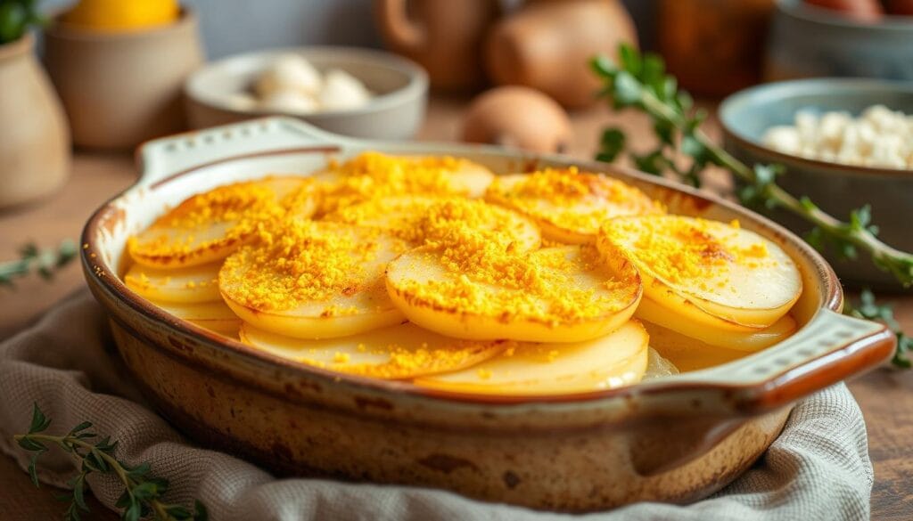 scalloped potatoes recipe with cheese powder