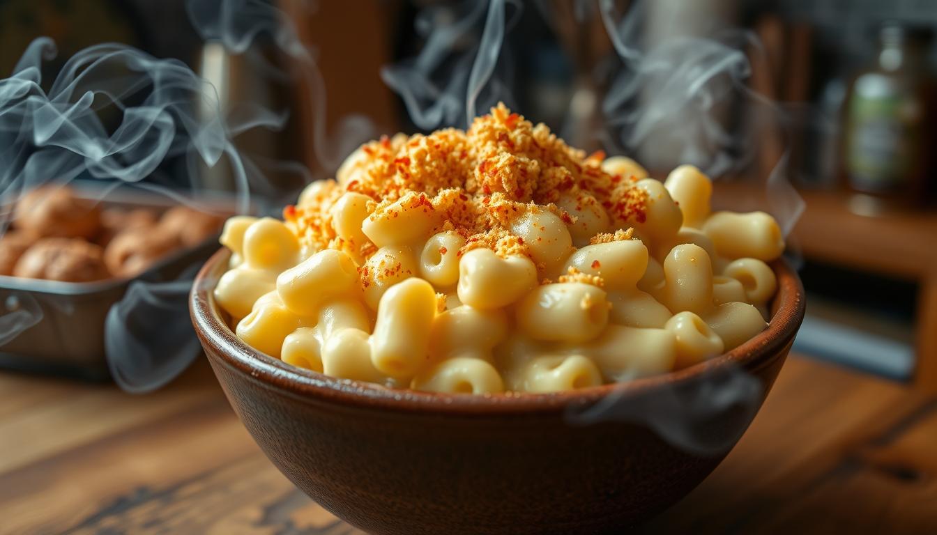 smoked mac and cheese