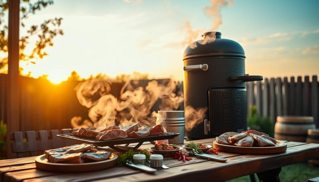 smoking meat at home