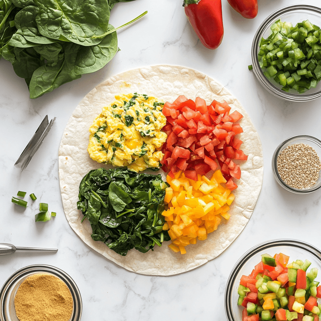 healthy breakfast burritos