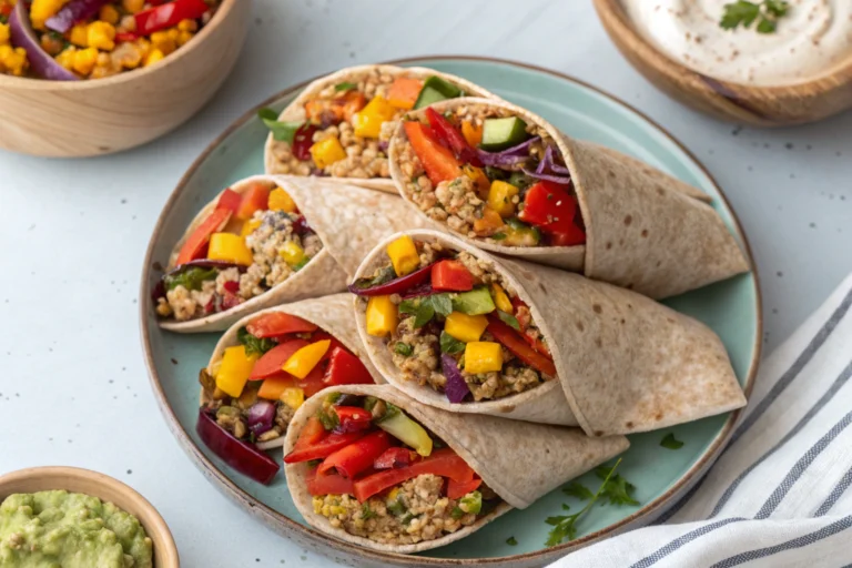 Veggie & Quinoa Burritos