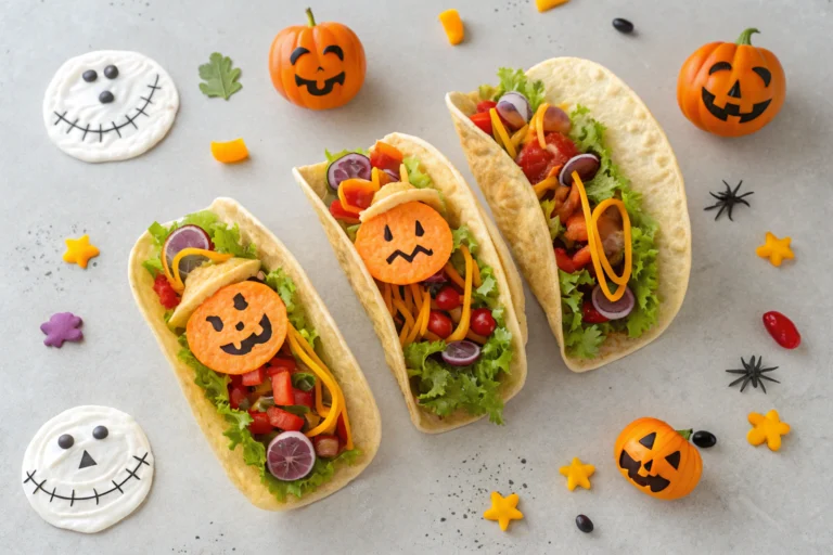 Halloween Taco Monster Mouths