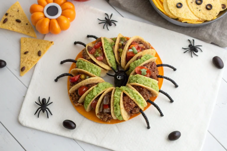 Halloween Spider Taco Ring