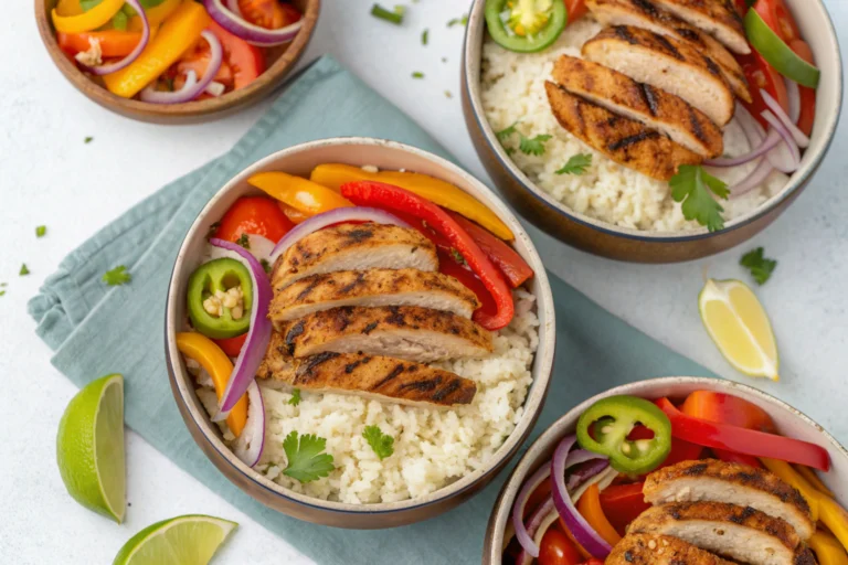 Chicken Fajita Bowls