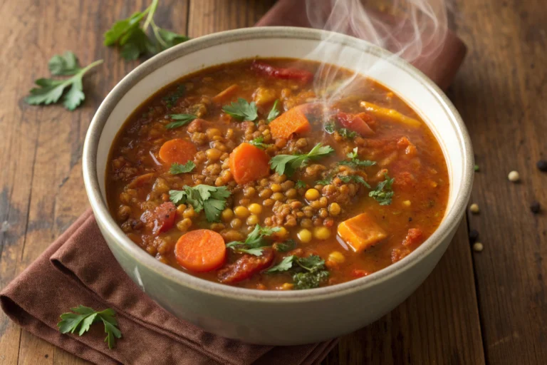 Moroccan Lentil Soup