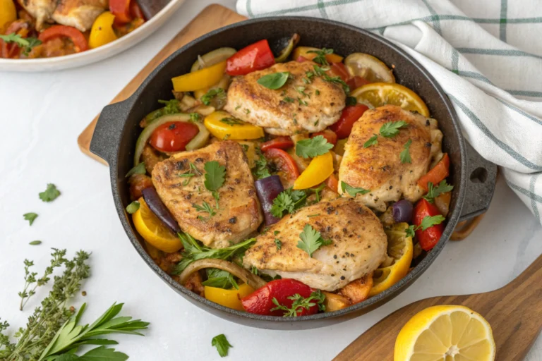 Mediterranean Chicken Skillet