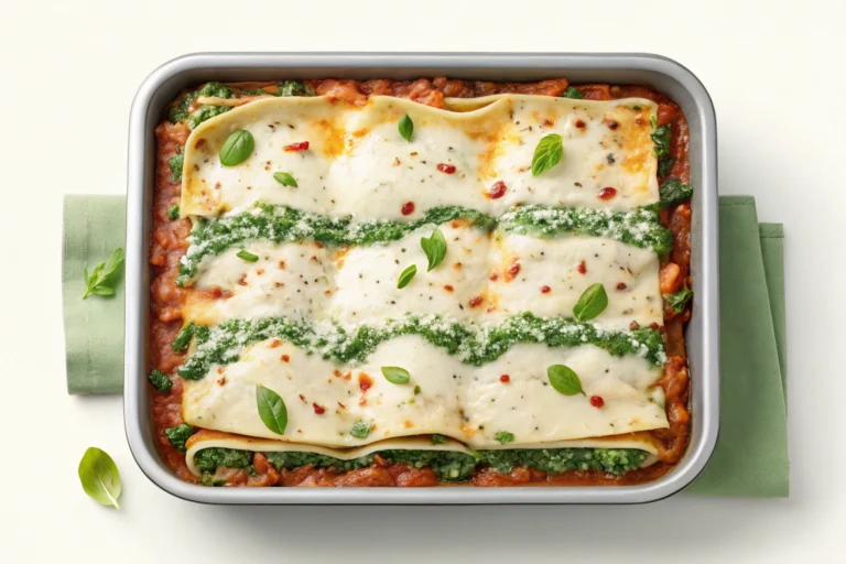 Lasagna with Spinach & Ricotta