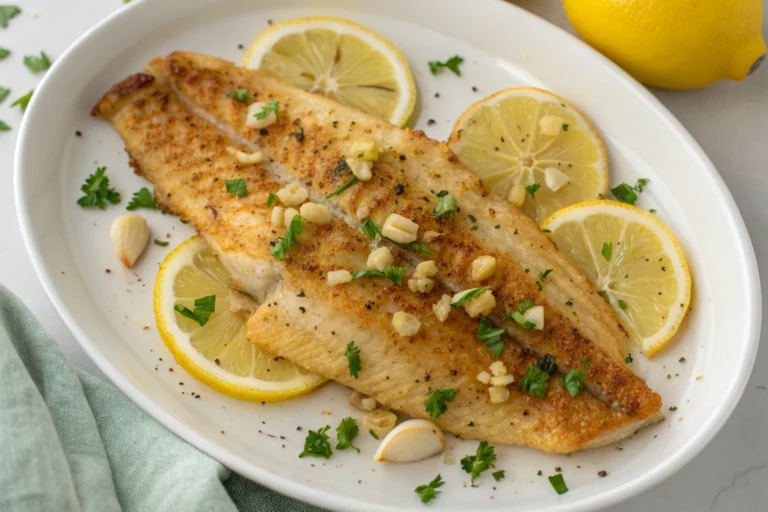 Garlic Lemon Tilapia