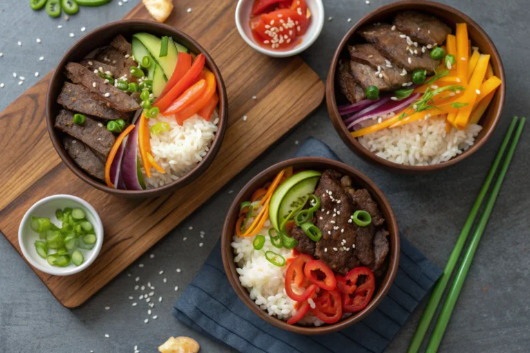 Korean Beef Bowls