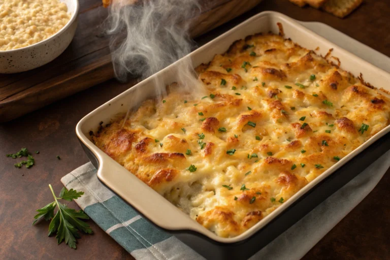 Cheesy Hashbrown Bake