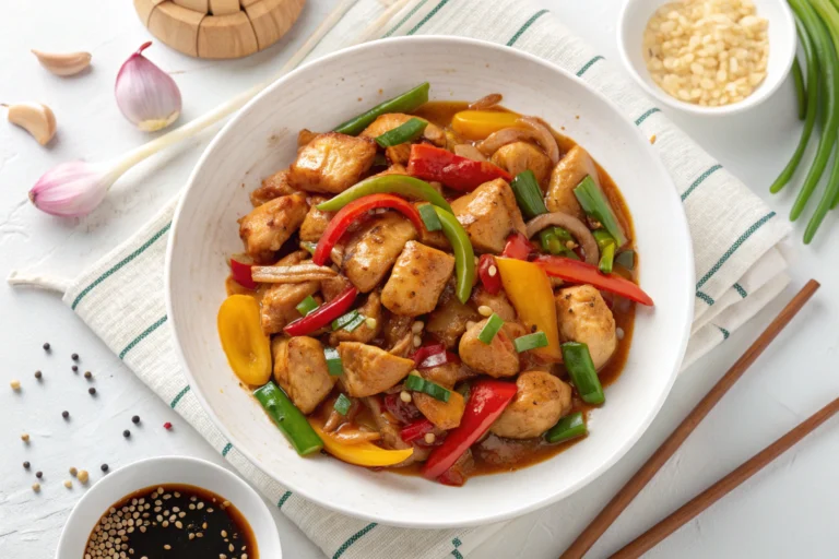 Honey Garlic Chicken Stir-Fry