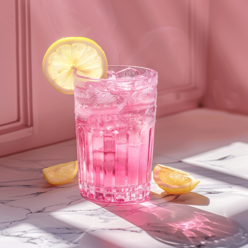 “Pink gelatin trick for weight loss – viral TikTok drink recipe with lemon and berry juice”